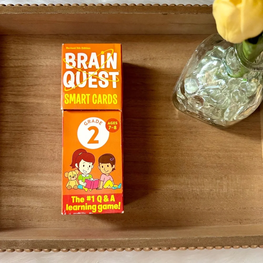 Brain Quest Smart Cards Grade‎ 2 Educational Learning Game Ages 7–8